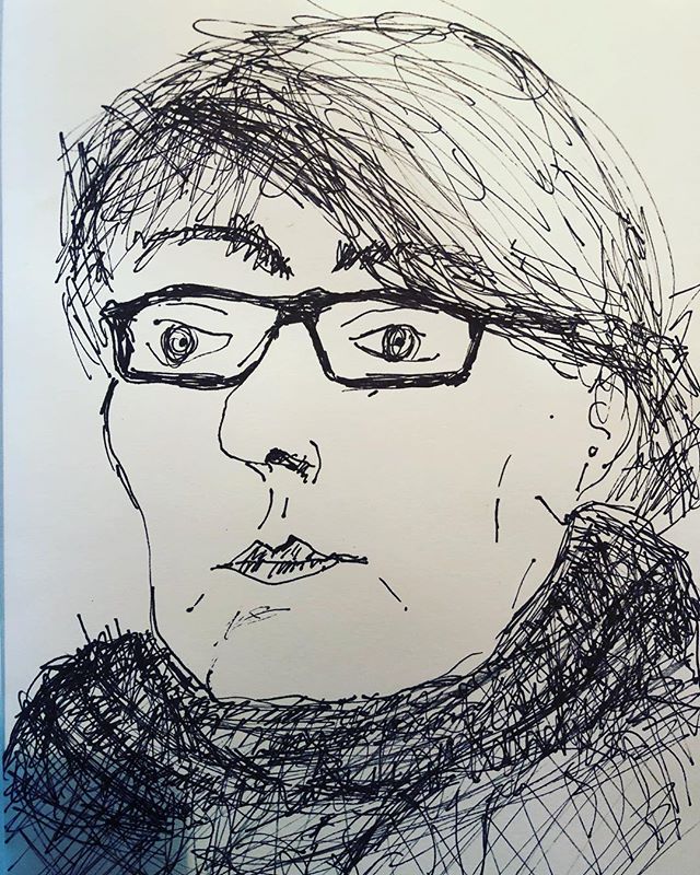 New Sketchbook Selfie